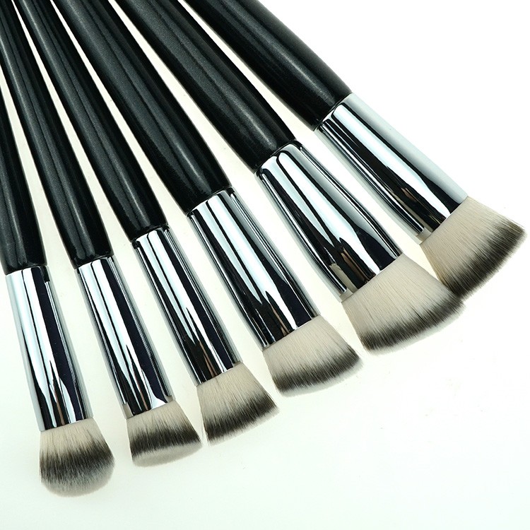 Professional best quality cooper  brushes set makeup cosmetic brush set