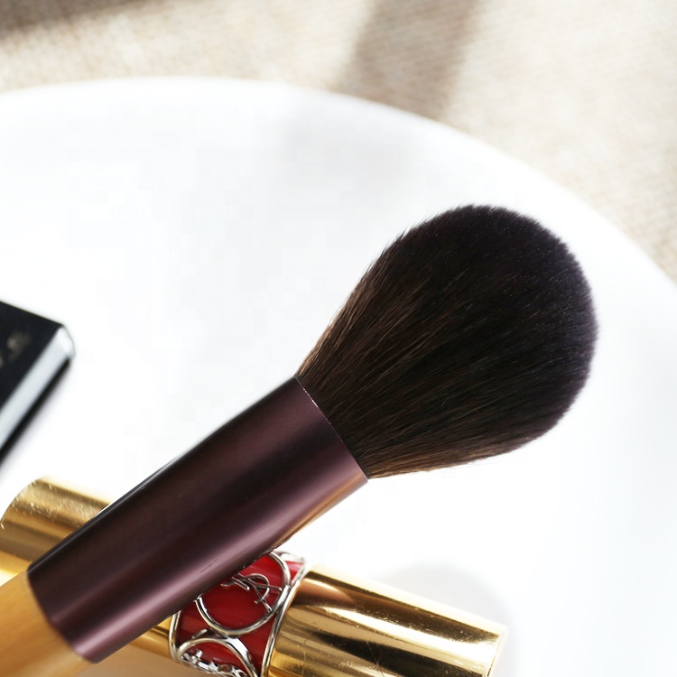 Gift Cosmetic Brush Synthetic Bamboo 1pc Powder Brush Fluffy Big Powder Brush Makeup