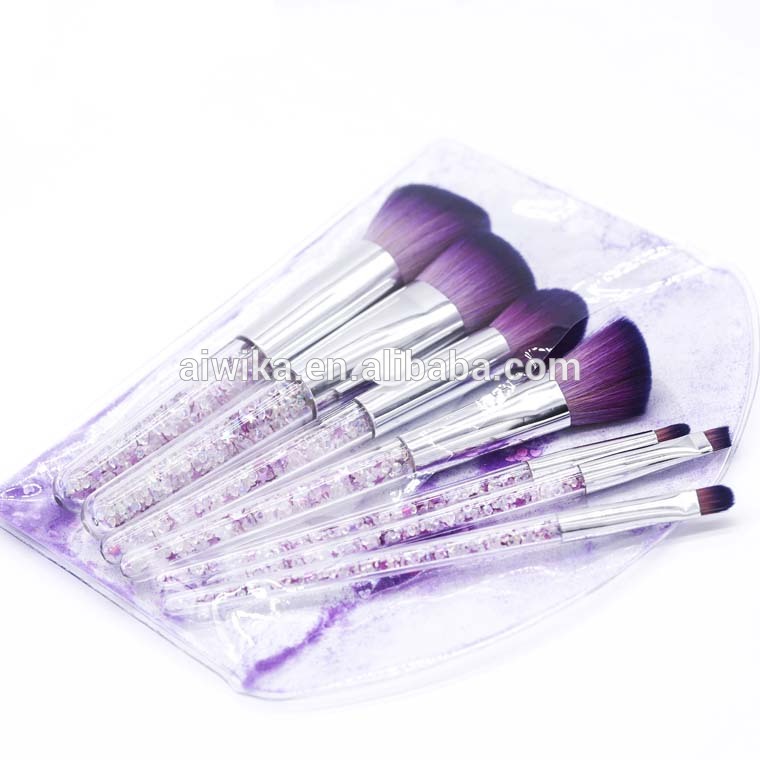5 pcs Glitter Makeup Brush Brush Set Private Label