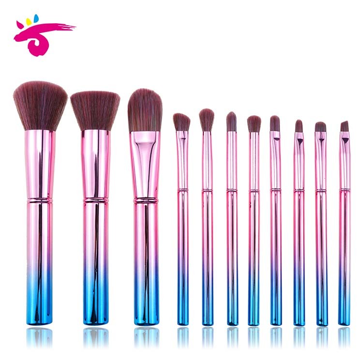 2019 Metal handle brush cosmetic makeup Brush set