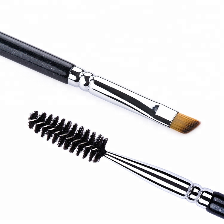Beauty Tools Wholesale China Dual Eyebrow Mascara Brush For Eye Make Up