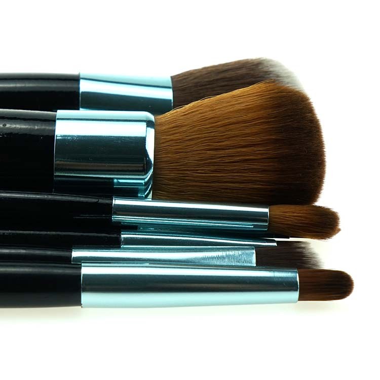 Beauty counter makeup brush set black powder makeup brushes organizer