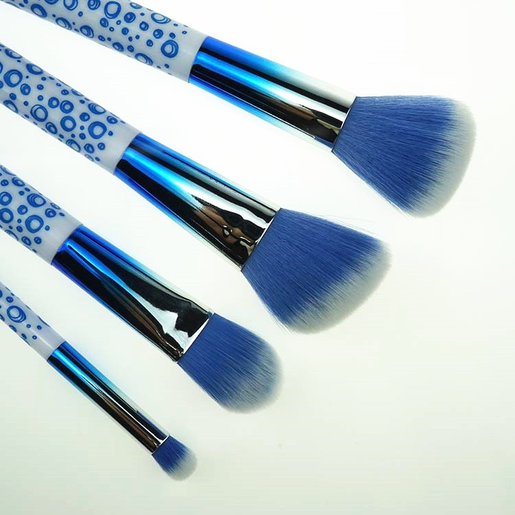 Top 10 multicolor makeup brushes synthetic brush set