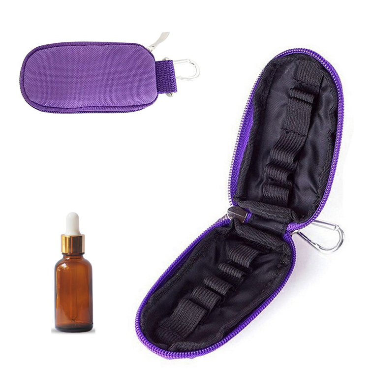 10 Bottle Essential Oil Bag Key Chain Carrying Case Essential Oil Holder Bag
