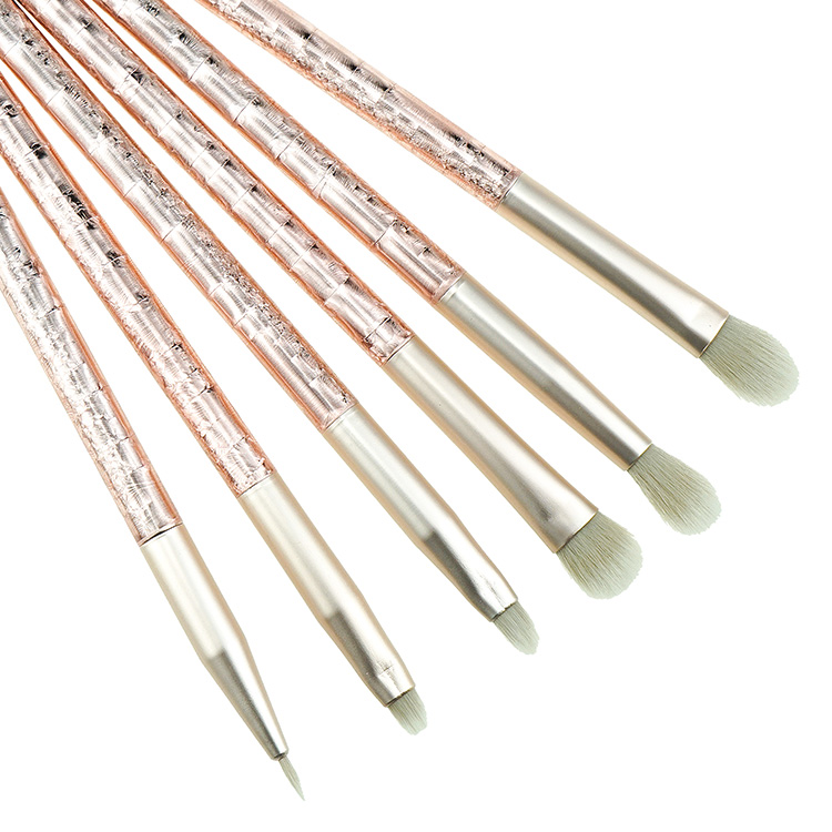 Rose Golden Ice-breaking Pattern Charcoal gray Private Label Makeup Brush Set maquiagem importada atacado