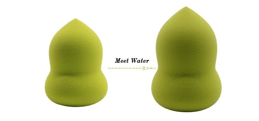 2019 Popular Latex-free Tear Drop Shape Wet Big Foundation Makeup Sponge Blender