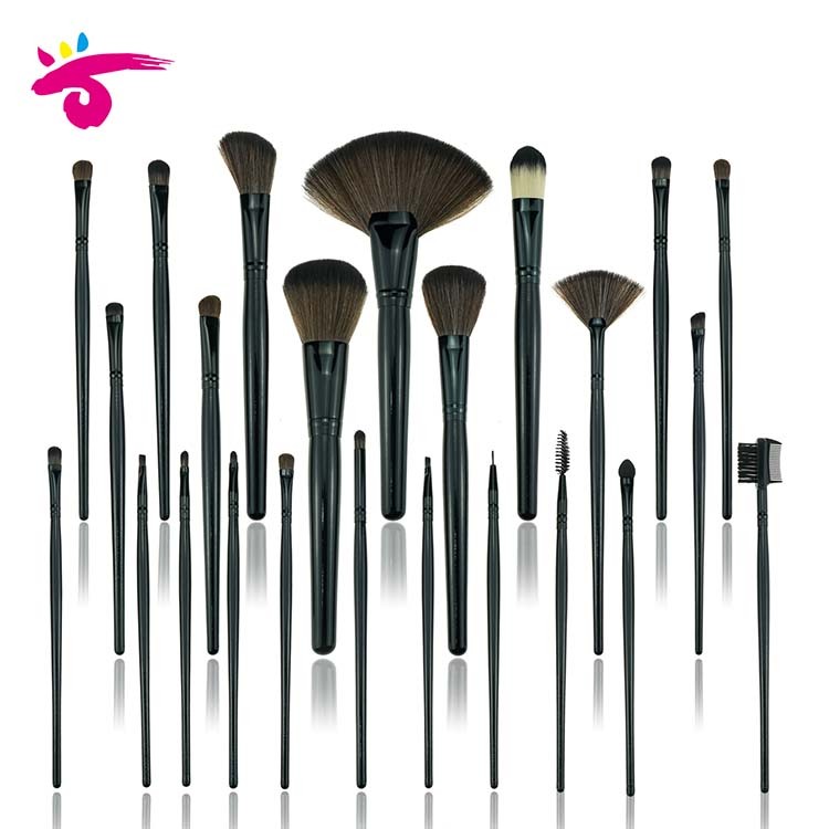 Professional luxury makeup brush set cosmetics bag