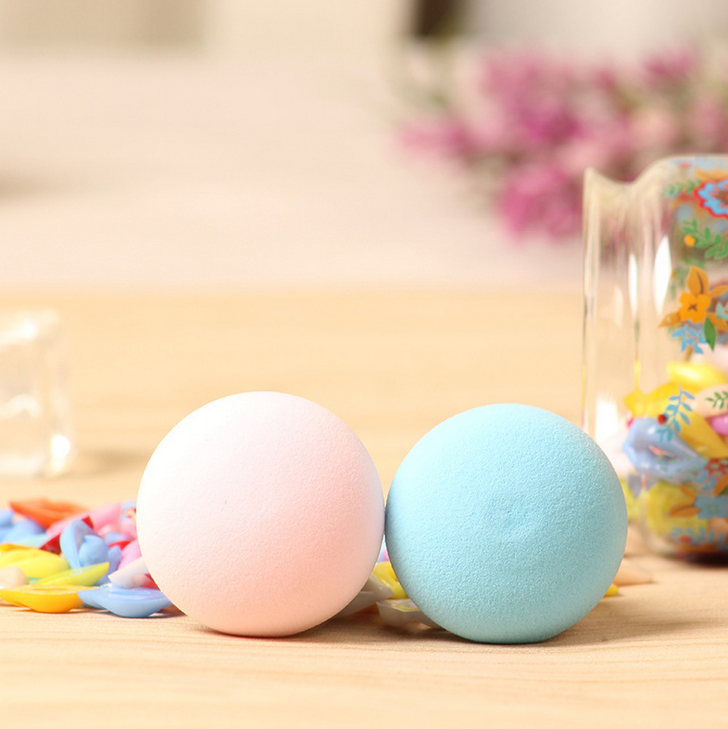 New Softest Makeup Sponge Blender Vegan With Plastic Handle Easy To Use mushroom shape Custom Logo