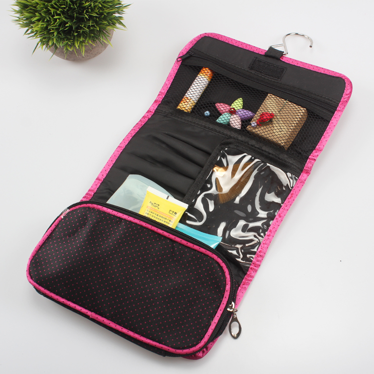 Hanging Travel Toiletry Bag Foldable Makeups Toiletries Organizer