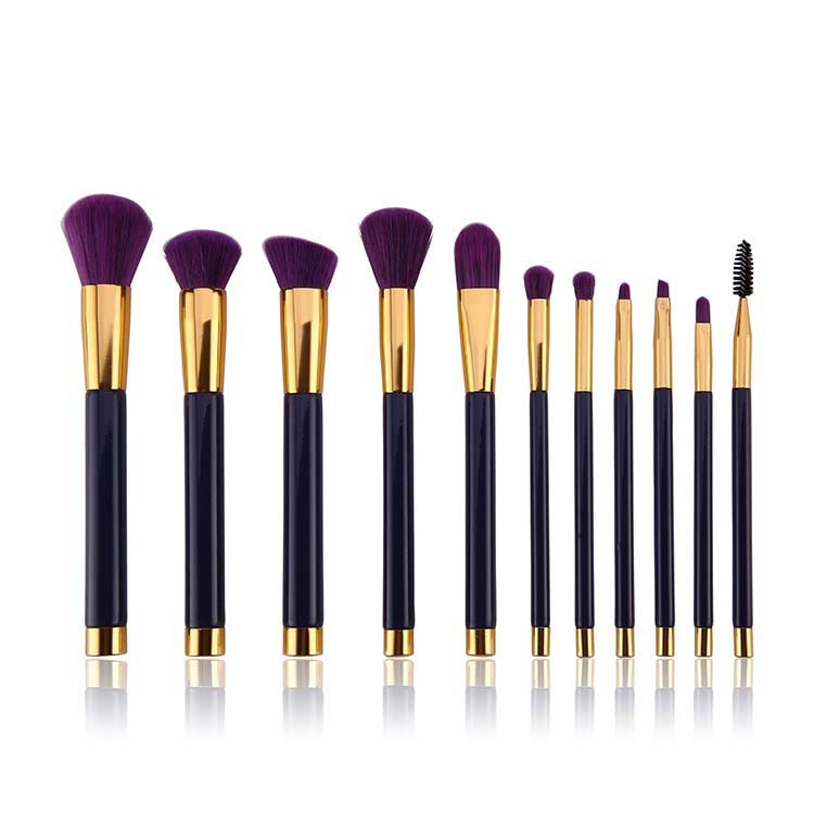 Vegan Foundation Brush Colorful Blending Cosmetics Eye shadow makeup Brush kit