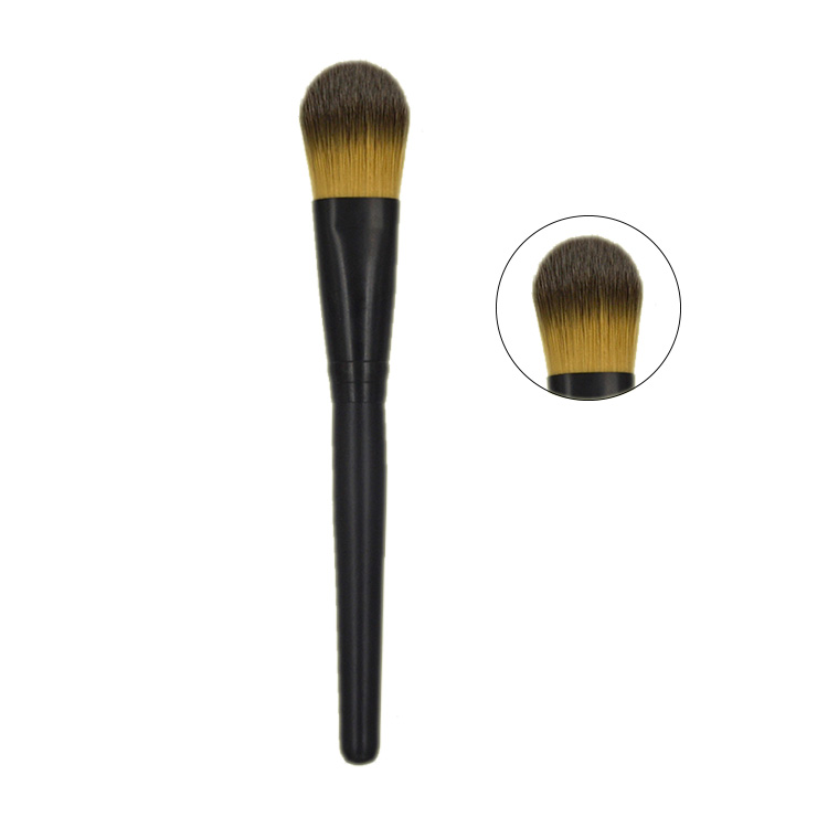 Cheap Gift Single Facial Foundation Brush Synthetic Makeup Foundation Brush