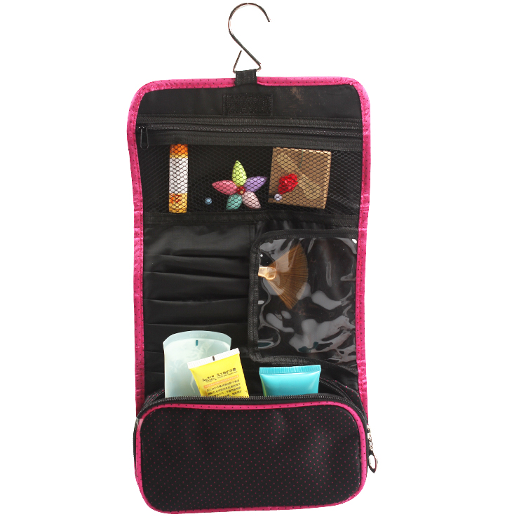 Hanging Travel Toiletry Bag Foldable Makeups Toiletries Organizer