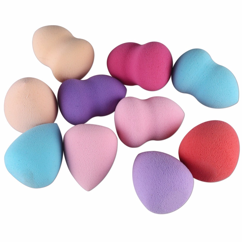Makeup Foundation Sponge Cosmetic Puff Powder Make Up Blender Flawless Facial Beauty Tools Random Color Wholesale