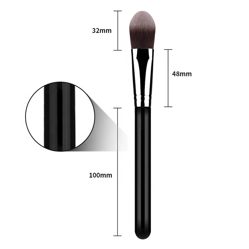 Single Foundation Brush Professional Cosmetic Makeup Liquid Foundation Brush