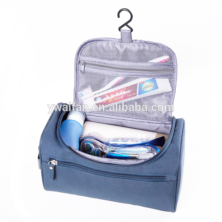 Travel Organizer Cosmetic Toiletry Bag Men Shaving Kit Hanging Makeup Bag