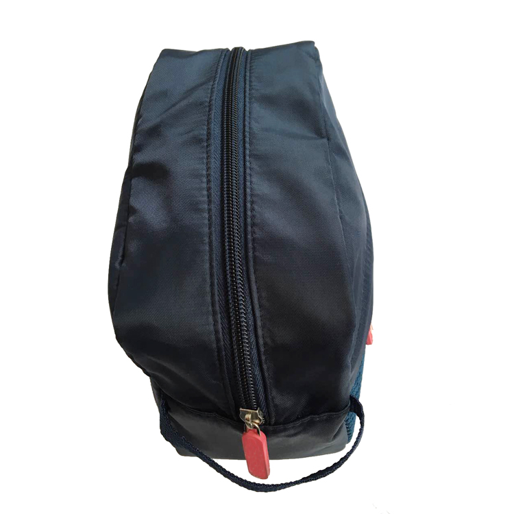 Polyester and Mesh Travel Kit Toiletry Bag Shaving Dopp Case Men Toiletry Bag
