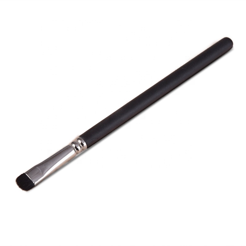 High Quality Copper Wide Head Eye Shadow Brush With Wood Handle