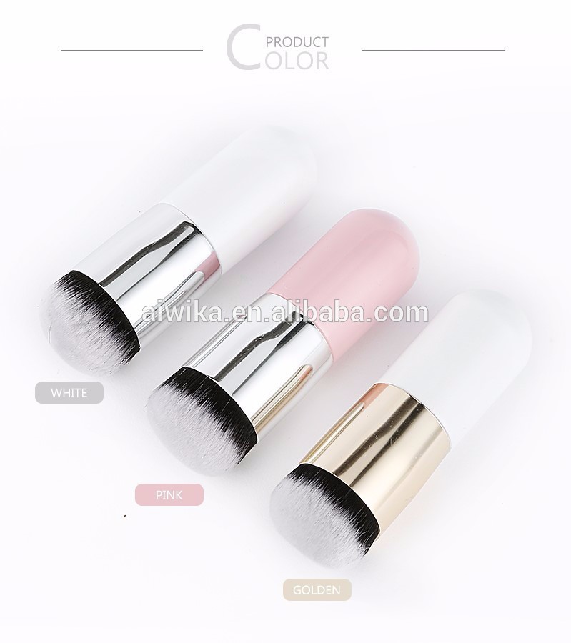 OEM Single Makeup Brush Facial Face brushes wooden handle makeup brush