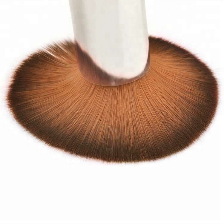 Custom Logo Crystal Retractable Kabuki Powder Makeup Brush