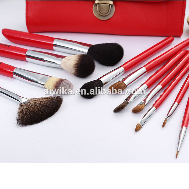2019 New Model Makeup Brushes 11pcs Professional Makeup Brush Set Cosmetic Brushes With Private Label