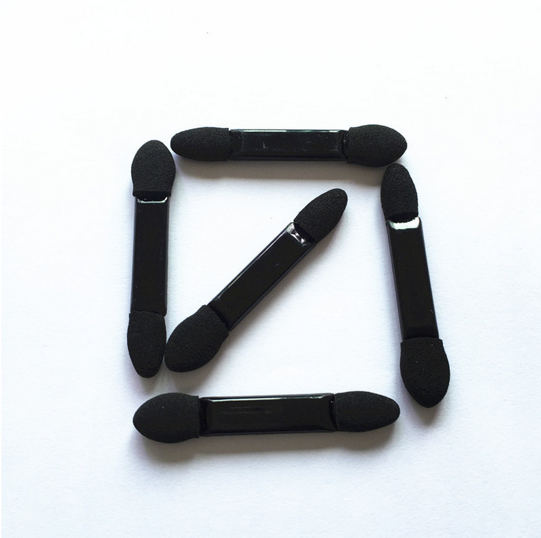 Double-side Eyeshadow Sponges Black Disposable Eyeshadow Setting Beauty Product Applicator