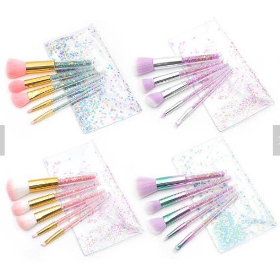 5pcs Private Label Make Up Brushes