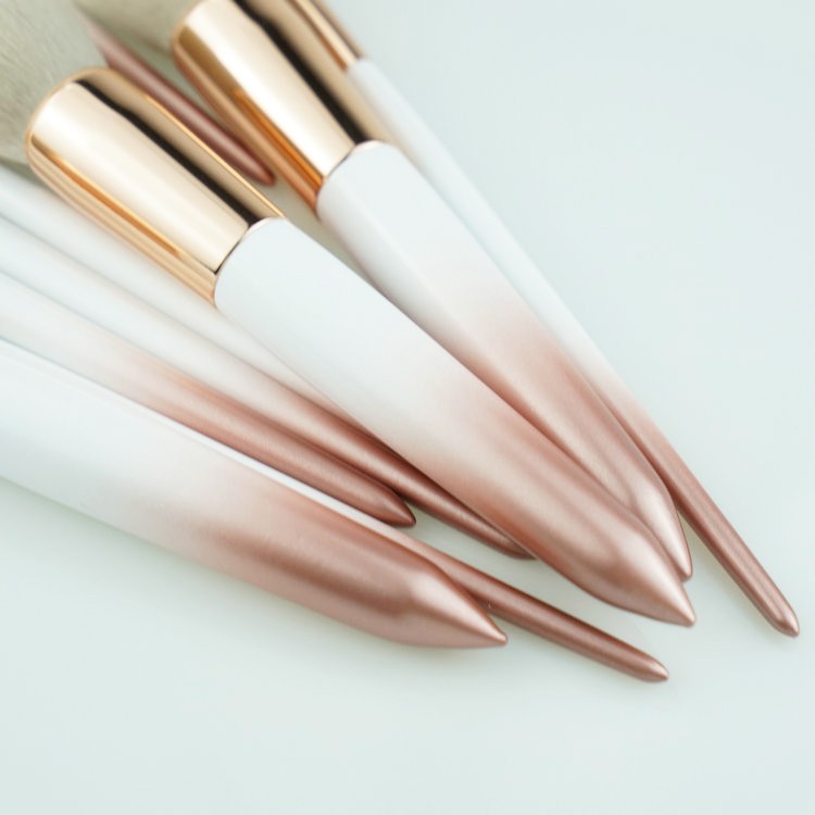 2018 Amazing  Soft Synthetic Hair Makeup Brush Marble Set for Maquillaje