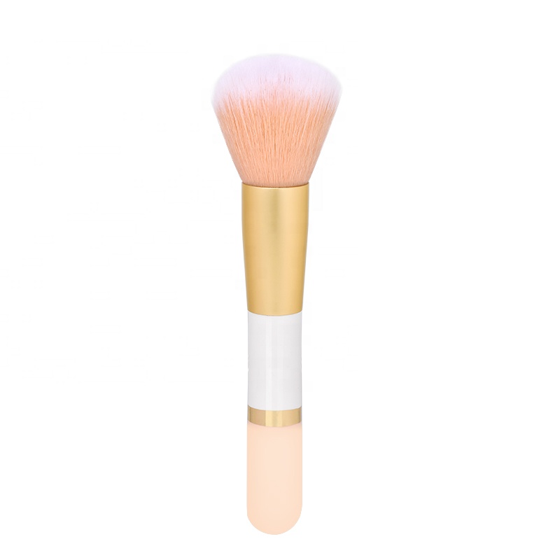 Big Fluffy Colorful 1pc Face Powder Brush Makeup Bronze Powder Brush