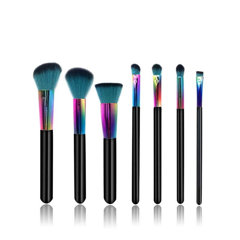 Professional 7pcs Make up Set Eyeshdow Blusher Concealer Lip Eyebrow Makeup Brush
