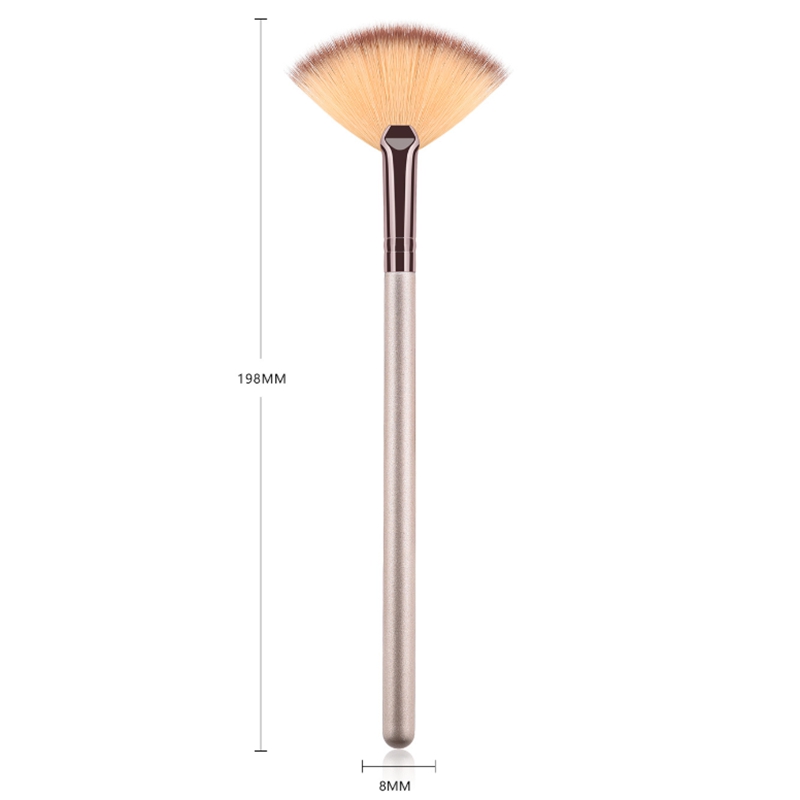 Mini Mask Applicator Facial Brush highlighter fan Makeup Brush