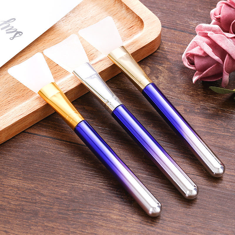 New Style Silicone head Face brush Face Mask Brush Facial DIY