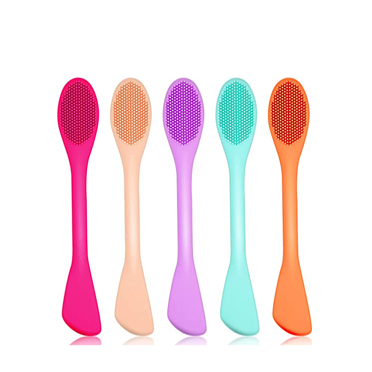 Silicone Face Mask Brushes Flexible Facial massage Mud Mask Applicator Brush