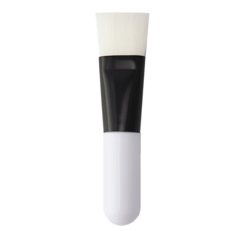 Private label small brush mask synthetic hair mini face mask brush