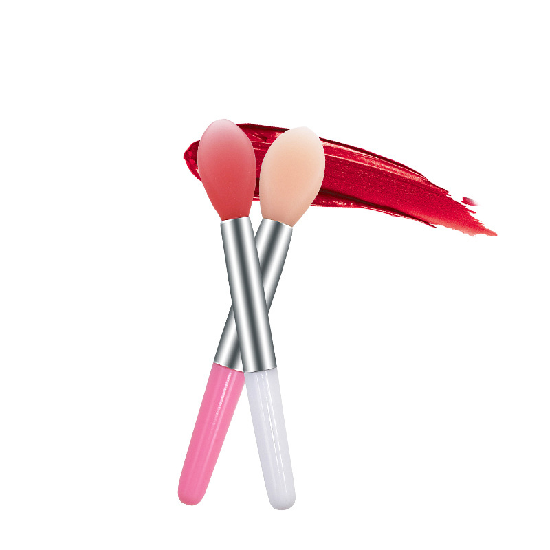 Private Label 5cm lip mask brush silicone bristle Mini Mask Brush lip applicator