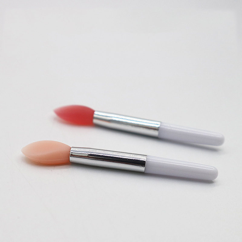 Private Label 5cm lip mask brush silicone bristle Mini Mask Brush lip applicator