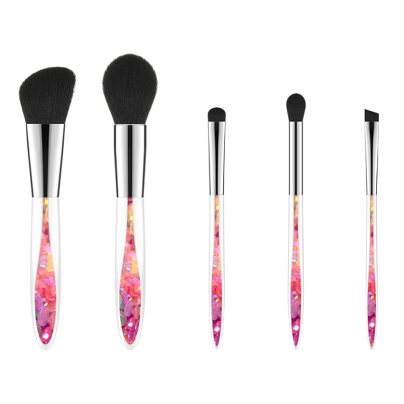 High Quality 5 pcs Professional Makeup Brush Cosmetic Set
