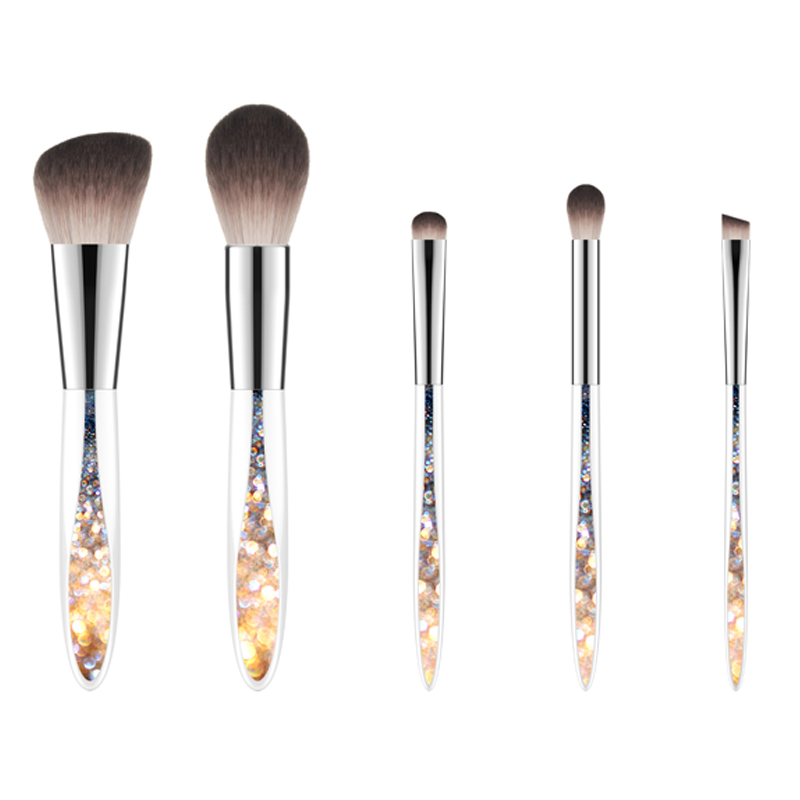 High Quality 5 pcs Professional Makeup Brush Cosmetic Set