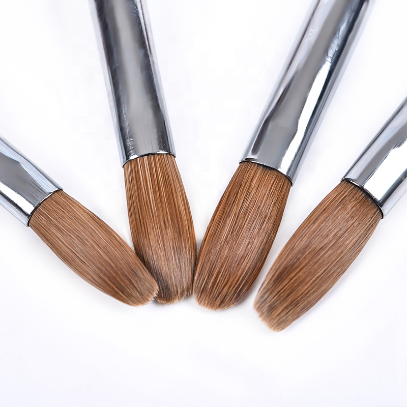 Professional 100% Pure Kolinsky Wooden Acrylic Nail Brush