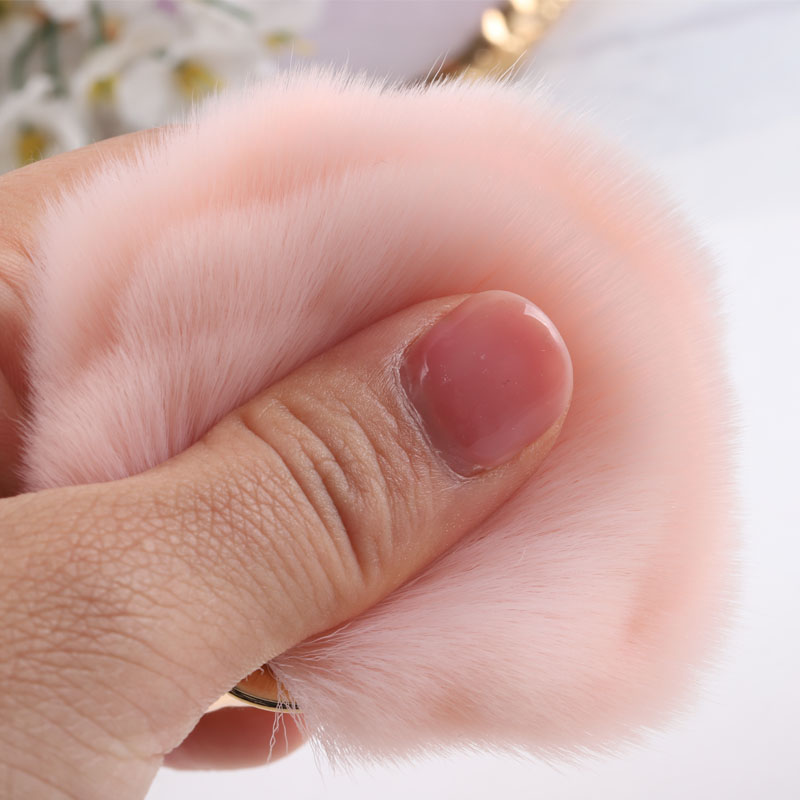 High Quality Private Label Rose Gold Handle Soft Nylon Hair Flower Shape Nail Art Tool Cleaning Dust Brush For Nail Art