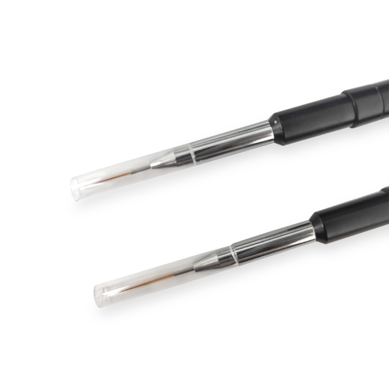 New design matte black handle nylon hair extremely thin liner painting brush nail art brush