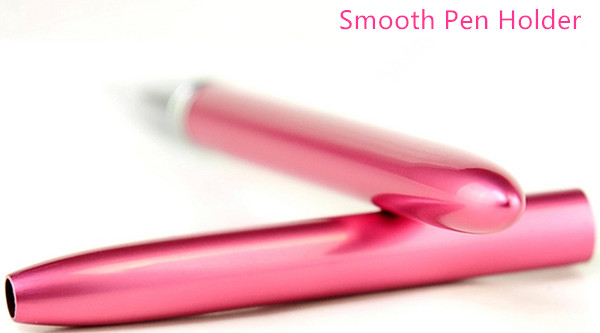Popular Lovely Pink Mental Handler Acrylic Brush Nail Art Brush for Nail Beauty