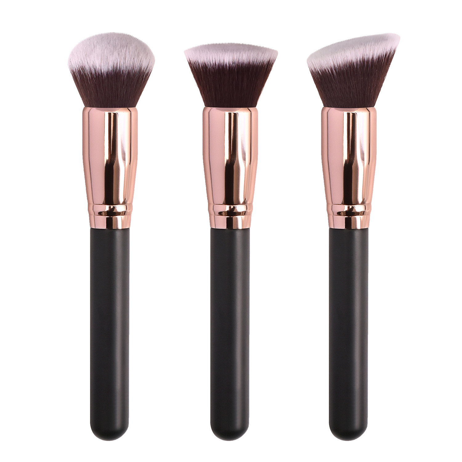 Amazon Best high quality single liquid Foundation Makeup brush Flat Top Kabuki Brush for Face