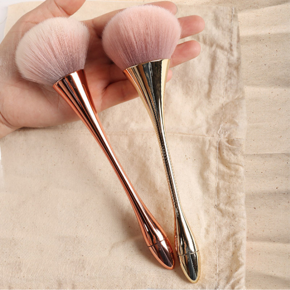 Makeup Brush Comfortable Mushroom Designed Nail Dust Cleaning brush