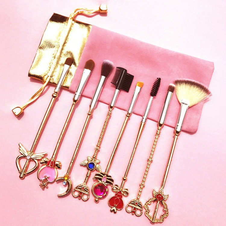 New Product Synthetic Makeup Brushes for Face marble Brush with Custom Logo Brushes