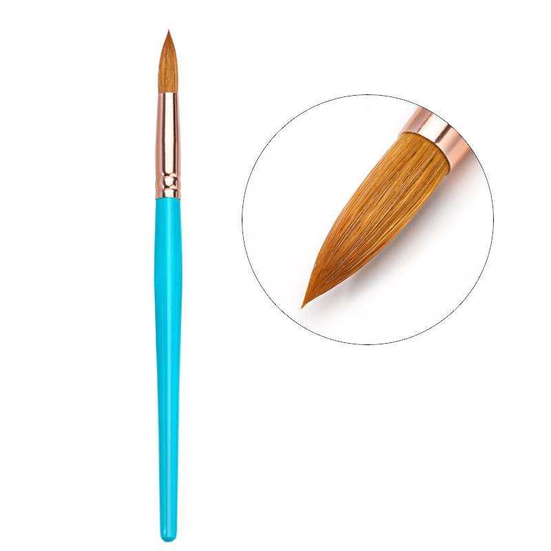 wholesale kolinsky sable acrylic Nail Art Brush with private label