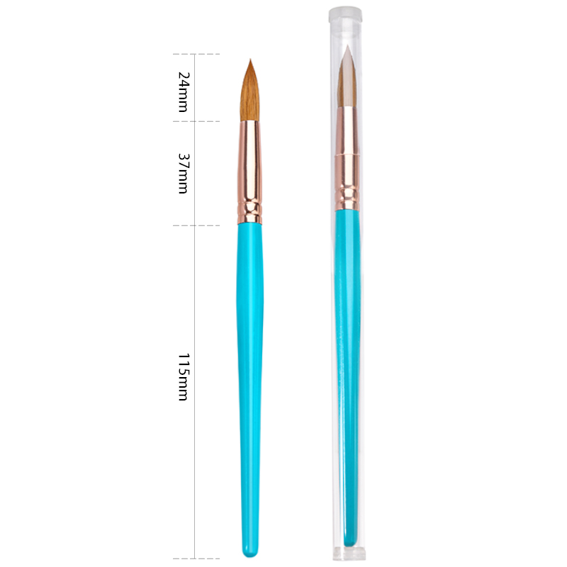 wholesale kolinsky sable acrylic Nail Art Brush with private label