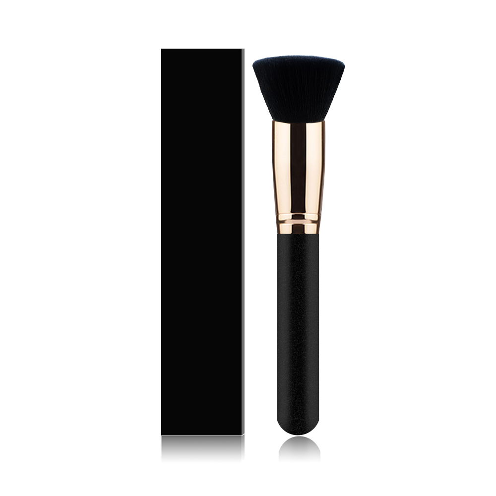 High Quality Single Iiquid Flat Top kabuki private label foundation brush