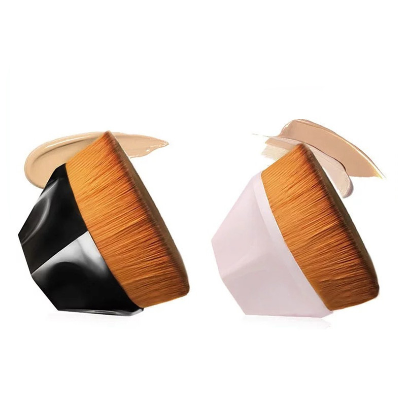 Synthetic flat oval foundation brush special body face foundation brush
