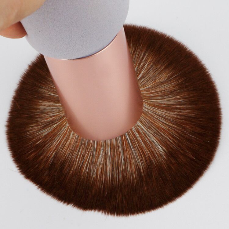 Luxury Professional Facial Double head Foundation Sponge Powder Brush Beauty Tools