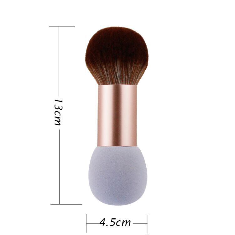 Luxury Professional Facial Double head Foundation Sponge Powder Brush Beauty Tools
